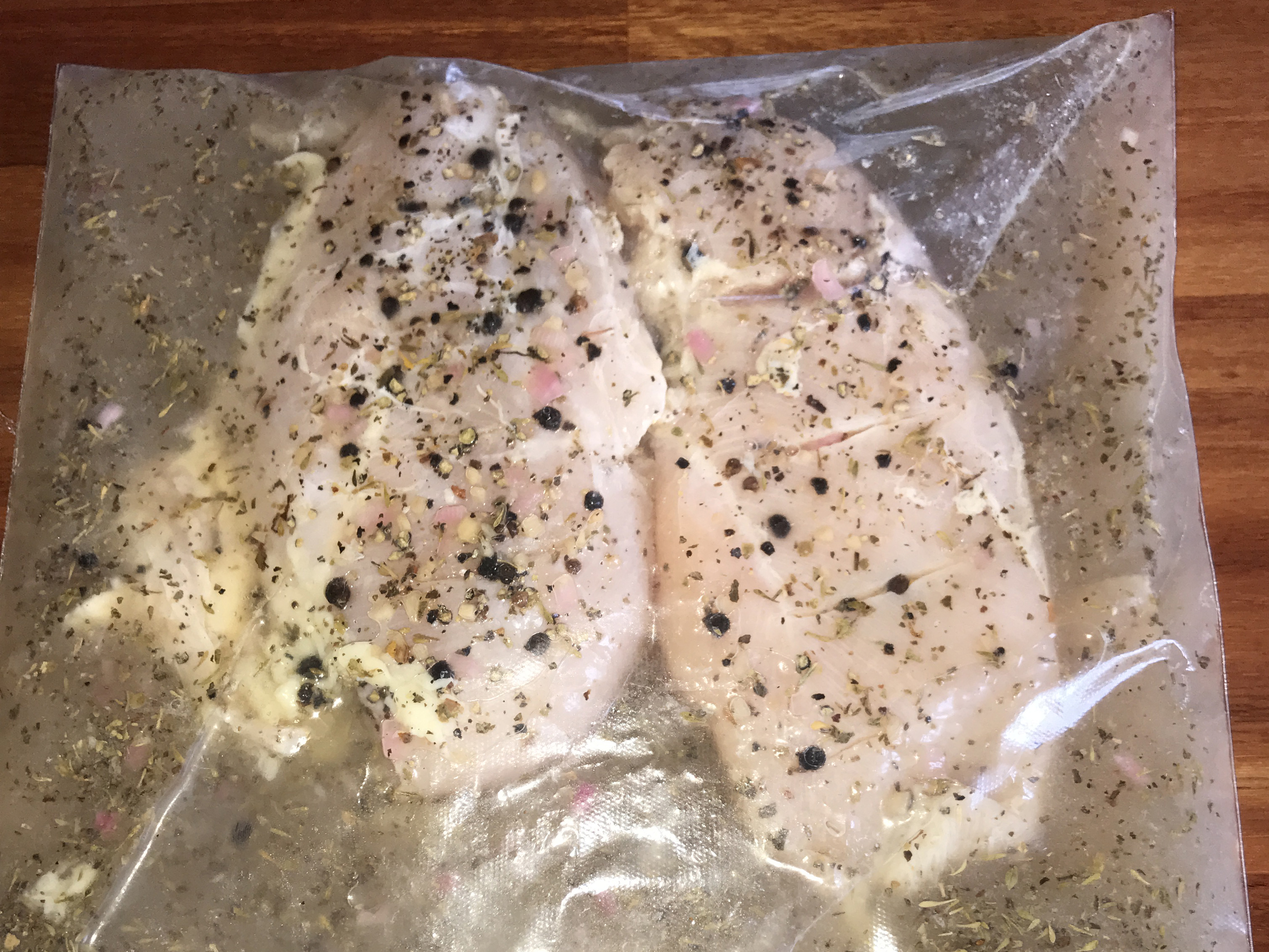 Chicken Marinating